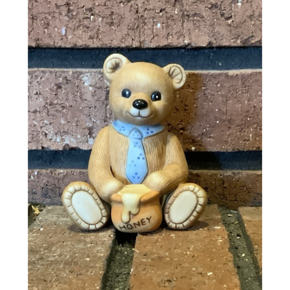 HOMCO 1405 Apples & 1405 Honey Bears 4" Tall Figurines - Picture 5 of 5